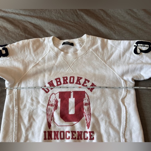 undercover jun takahashi Unbroken innocence sweatshirt white small Japanese 1 - Picture 9 of 11